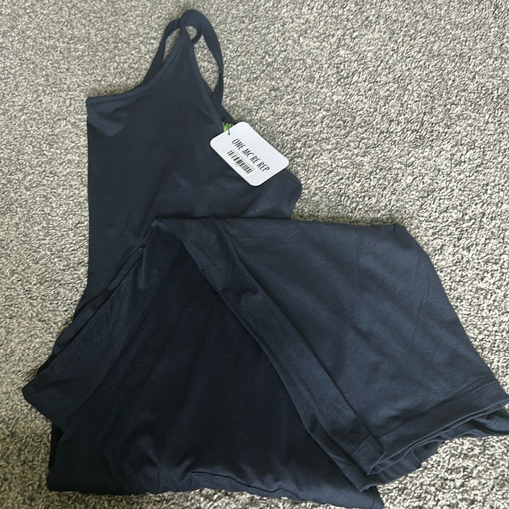 NWT Zyia Navy Newport Downtime Jumpsuit RC - Picture 4 of 4